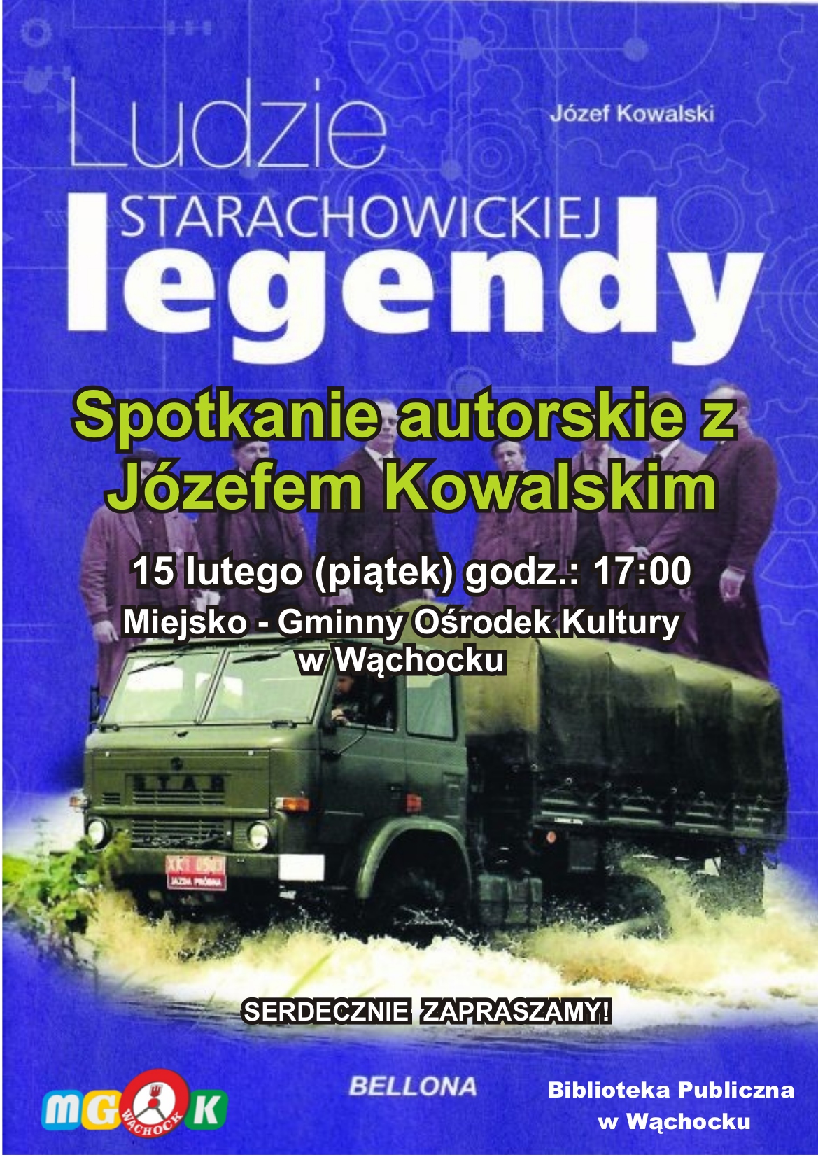 Spotkanie autorskie z Józefem Kowalskim