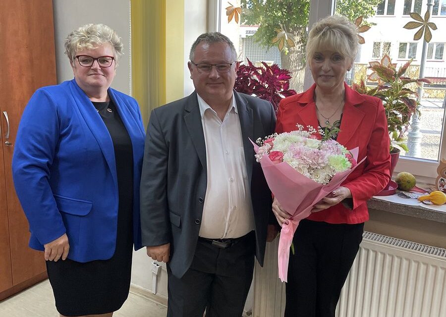 Pożegnanie dyrekcji – p. Małgorzaty Polakowskiej